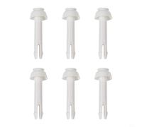 Lot de 10 goupilles de jonction de rechange et joints en caoutchouc pour piscines à cadre métallique Intex, compatibles avec les piscines de 4 à 7,3 m, pour une utilisation en extérieur (70 mm)