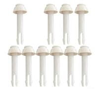 Lot de 10 goupilles de jonction et joints de rechange pour piscines Intex à cadre en métal de 3 m et 7 m, modèle 25018 offrant une connexion et une prévention des fuites pour l'entretien de la piscine