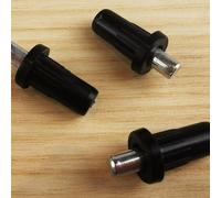 Lot de 10 goupilles de rechange pour axe central de volet roulant de porte et persienne de volet (fer noir), 10 pièces