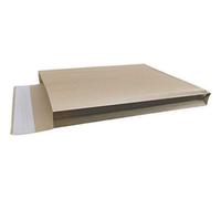 Lot de 10 grandes Pochettes à Soufflet Kraft Armé solide B4 - A4 - C4 135 gr: 250 X 353 x 30 mm pour A4, renforcés, résistantes et adaptées aux envois d’objets lourds à angles vifs réf UGS3322SNN035