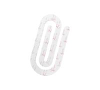 Lot de 10 grands clips en acrylique multi-usages pour marque-page, lampe de planification de romans, fournitures de documents