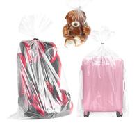 Lot de 10 grands sacs en plastique transparent, 101 x 152 cm, géants pour ranger la poussière, les bagages, les valises, les meubles, le consolateur, la chaise, le vélo pour sacs transparents pour