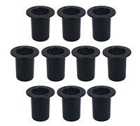 Lot de 10 grilles d'aération au sol 75 mm pour caravane, van
