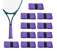 Lot de 10 grips de tennis, antidérapants, protection contre la sueur, pour le sport, la pêche, le golf, les haltères, les vélos