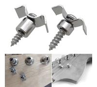 Lot de 10 guides de cordes de guitare vintage pour guitare - Assure la cohérence de la stabilité des guitares