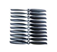 Lot De 10 Hélices 6040 6x4 En Fibre De Verre Et Nylon 6x4E, Compatibles Avec Les Avions RC, Quadricoptères, Moteurs Sans Balais Haute Vitesse 2450(6X4E paddle 10pcs)