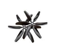 Lot de 10 hélices à Six pales 504060, 5 Pouces, Sens horaire et antihoraire, for Drone FPV, quadricoptère, Course, RC