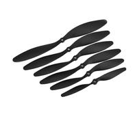 Lot De 10 Hélices HY Noires À 2 Pales, Hélices Lentes À Grand Trou, Ailes Fixes For Avion RC, 1147, 1080, 1047, 9047, 8060, 7040(10pcs 9047)