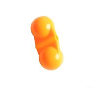 Lot de 10 hochets de pêche en ligne pour poisson-chat avec double perles d'attraction pour la pêche en mer pour augmenter le taux de capture (orange)