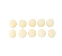 Lot de 10 housses de protection en mousse beige pour casque et microphones qui aident à réduire les bruits indésirables de la respiration
