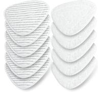 Lot de 10 Housses de Rechange pour Balai Vapeur Vileda, Housse de Balai Microfibre, Compatible avec Vileda Steam et Vileda Steam