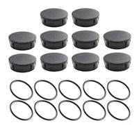 Lot de 10 housses de tête d'arrosage pour Hunter Pro PROS-04 06 12 - Arrêt résistant aux intempéries pour entretien de l'irrigation de jardin 5,7 x 5,2 cm