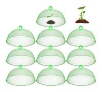 Lot de 10 Housses pour - Résistantes à la Rouille et aux intempéries - Fournitures de Jardinage et résistantes aux intempéries - Protection hivernale - Fournitures de Serre Bio