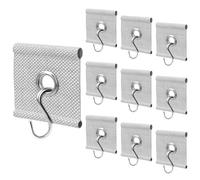 Lot de 10 œillets de passepoil pour rail de fixation 5/6 mm - 7/8 mm - Crochet de fixation de camping multifonction - Crochet de fixation pour camping-car, caravane, auvent, tente de camping