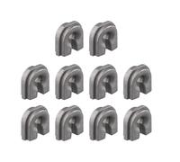 Lot de 10 œillets pour débroussailleuse ECHO Speed Feed 400, 450, 375 - Compatible avec les modèles X475000050, 28820-07340, 385-070, 78890-11000, 78890-18000 - Pièces de rechange métalliques pour SRM