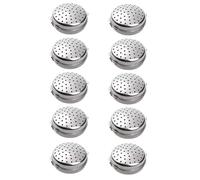 Lot de 10 infuseurs à épices en acier inoxydable, filtre à thé multifonction, réutilisable, filtre à boules de thé pour cuisine, restaurant (6 cm)