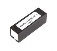 Lot de 10 inserts carrés en carbure 15 mm x 15 mm x 2,5 mm pour R100 Radius Insert indexable pour têtes de rabot Compatible avec les fraises Byrd Shelix