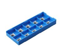 Lot de 10 inserts CNC en carbure CCGT09T308AK CCMT09T3 pour usinage de l'aluminium Convient pour une utilisation dans les environnements sales et coulées