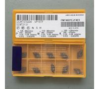 Lot de 10 inserts DCMT070204 pour outils de tournage, matériau en carbure VP15TF pour un travail des métaux durable et efficace