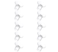 Lot de 10 inserts de bride de tire-lait 13/15/17/19/21 mm*2 compatibles avec Momcozy/Spectra/Medela/eufy/Elvie/Lansinoh/Paruu P10 tire-lait, convient pour Momcozy M5/M9/M6/V2 Pro/V2 pro/S12 Pro/eufy