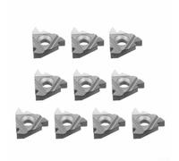Lot de 10 inserts de filetage en carbure 16ER AG60 BMA conçus pour les outils de tournage avec remplacement facile et compatibilité dans les environnements sales