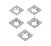 Lot de 10 inserts de rechange carrés standard en carbure de tungstène 14 mm