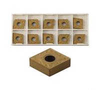 Lot de 10 inserts de tournage indexables en carbure CNMG120404MA CNMG431MA pour PMK offrant une performance stable dans des conditions de coupe lourdes