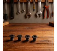 Lot de 10 inserts en carbure 15 x 15 x 2,5 mm avec 4 bords et rayon de 150 mm pour têtes de rabot et tours CNC avec vis de montage