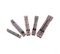 Lot de 10 inserts en carbure de qualité professionnelle adaptés aux tours CNC. Caractéristiques des modèles tels que MGMN150/MGMN500 pour une coupe fiable (MGMN250-T LF6018)