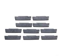 Lot de 10 inserts en carbure MGMN150G PC9030, conçus pour une performance optimale dans différents environnements de traitement