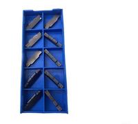 Lot de 10 inserts en carbure MGMN300-DR CNC avec facile à couper, convient pour le tournage et la finition de divers matériaux