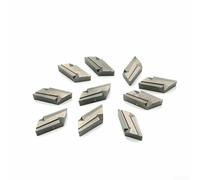 Lot de 10 inserts en carbure pour outils de tournage avec lame et boîte, adaptés pour le travail des métaux (KNUX 160405R)