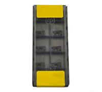 Lot de 10 inserts en carbure R390 11T308MPM4340 pour machines CNC, coupe efficace de l'acier