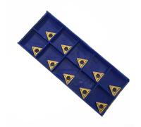Lot de 10 inserts en carbure TCMT110204HM UE6020 conçus pour l'efficacité dans les opérations de traitement des métaux