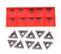 Lot de 10 inserts en carbure TCMT110204TCMT 731 - 10 pièces - 10 pièces en acier inoxydable Tcmt110204Tcmt - Longue durée de vie même dans des environnements très sales