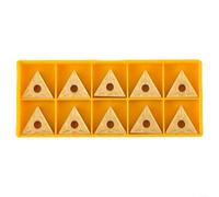 Lot de 10 inserts en carbure TNMG 160404 haute performance pour tour, pour une utilisation dans des environnements difficiles et sales