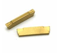 Lot de 10 inserts MGMN200 pour outils de coupe de tour, conçus pour un traitement efficace des matériaux à haute dureté