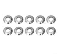 Lot de 10 inserts ronds en carbure de tungstène R16 x 3 mm Indexable Machine de tournage du bois, peut couper MDF, panneaux de particules, bois dur, bois tendre, contreplaqué