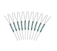 Lot de 10 interrupteurs à lames en verre SPDT 3 broches N/O N/C, capteur à induction magnétique pour projets IoT, 60 V 0,25 A