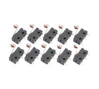 Lot de 10 interrupteurs de fin de course à levier à galet SPDT à action rapide