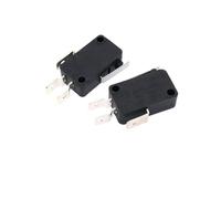 Lot de 10 interrupteurs KW8-11 16 A 250 V CA SPDT, interrupteur de fin de course momentané 1 NO 1 NC, levier à galet AC/DC 125 V 250 V(KW8-1I)