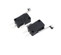 Lot de 10 interrupteurs KW8-11 16 A 250 V CA SPDT, interrupteur de fin de course momentané 1 NO 1 NC, levier à galet AC/DC 125 V 250 V(KW8-2)