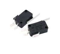 Lot de 10 interrupteurs KW8-11 16 A 250 V CA SPDT, interrupteur de fin de course momentané 1 NO 1 NC, levier à galet AC/DC 125 V 250 V(KW8-01)