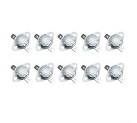 Lot de 10 interrupteurs thermostats KSD302 16 A AC250 V à action instantanée