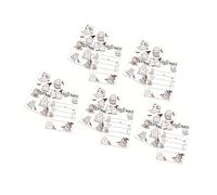 Lot de 10 invitations de fête d'Halloween - Fournitures de fête d'Halloween - 10 x 12,7 cm - Cartes d'invitation pour les vacances d'hiver