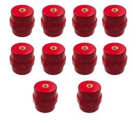 Lot de 10 isolateurs de barre omnibus SM-35 en polyester haute résistance pour armoire de distribution d'énergie