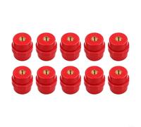 Lot de 10 isolateurs de barre omnibus SM-35 M8 haute résistance BMC Support pour armoire de distribution d'énergie Ruban polywire