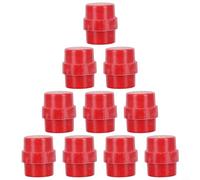 Lot de 10 isolateurs de rail de collecteur SM-25 M6/M8 haute résistance BMC pour boîtes de commutation, distribution et transmission, montage rapide, durable (M8)