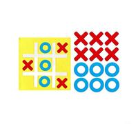 Lot de 10 jetons de jeu de société pour les variantes Tac Toe - Outil de puzzle éducatif prenant en charge les concepts d'apprentissage STEM pour enfants et adolescents (10 verts)