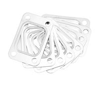 Lot de 10 Joints de Collecteur D'admission Turbo pour Garrett T25 T28 GT25 GT28 de Collecteur D'admission Turbo Joint en Acier Inoxydable Turbo Turbocompresseur Joint de